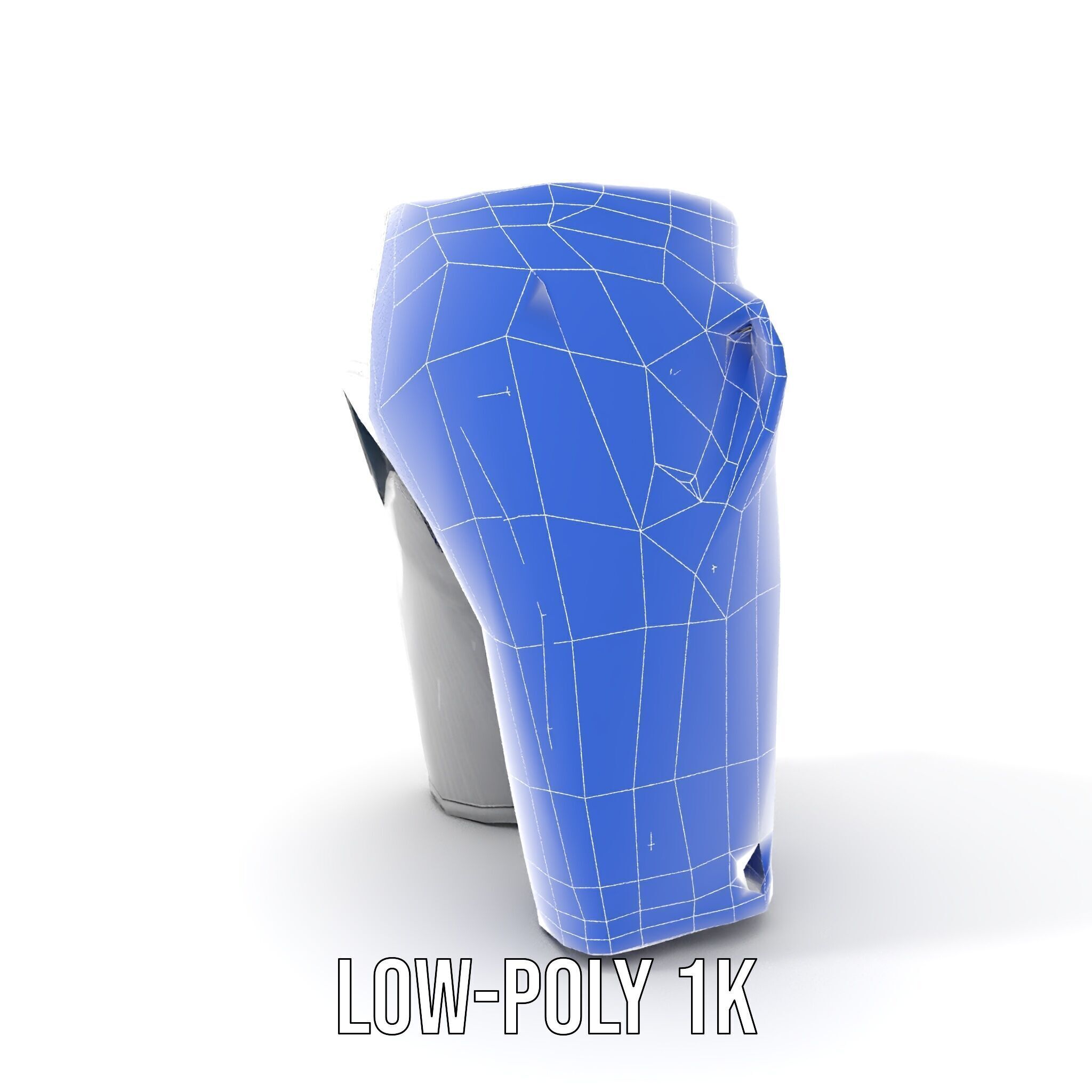 Mens Casual Shorts D Model Pack Low-poly 3D model_31