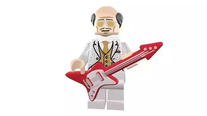 3D-print-Minifigure - 71020-2 Friends are Family Alfred 3D print model