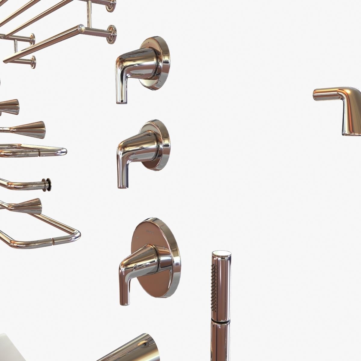 kallista bath fixtures 3D model_3