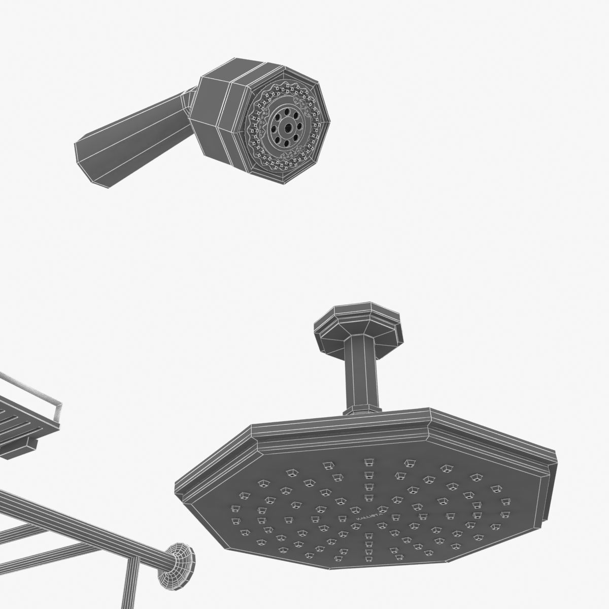 kallista bath fixtures 3D model_8