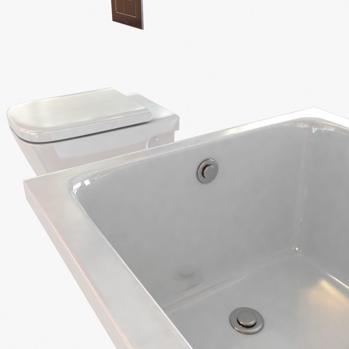 kallista bath fixtures 3D model_2
