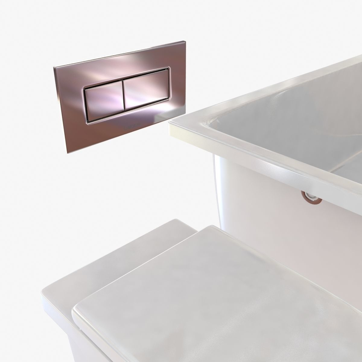 kallista bath fixtures 3D model_4