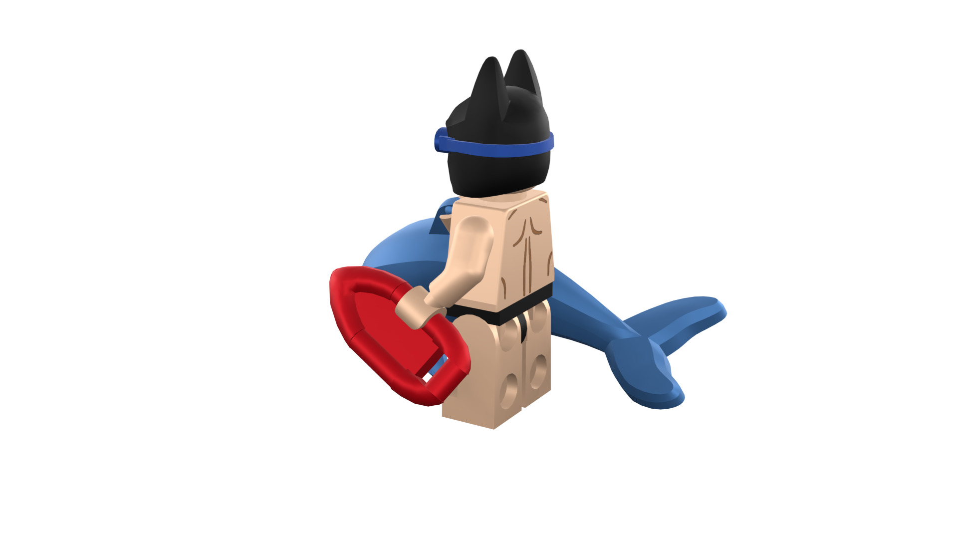 3D-print-Minifigure - 71020-6 Swimming Pool Batman 3D print model_37