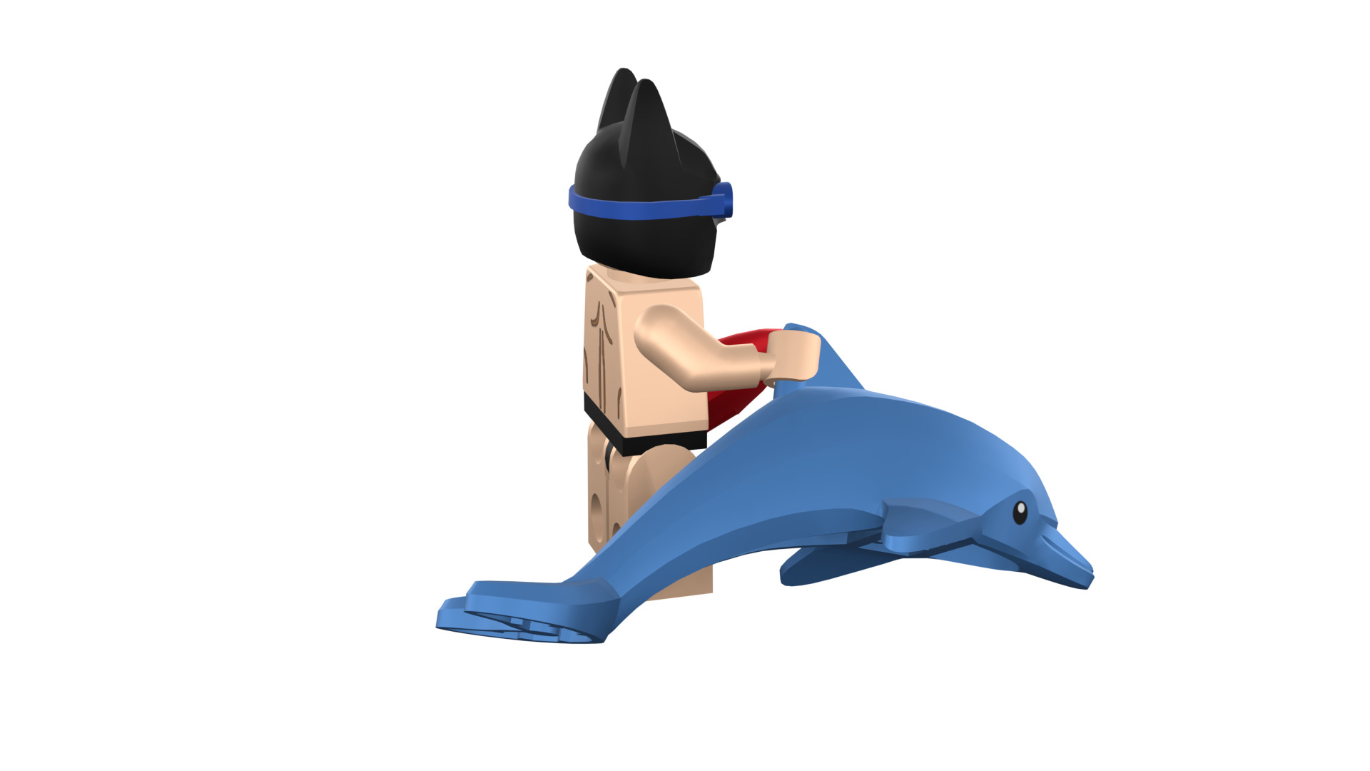 3D-print-Minifigure - 71020-6 Swimming Pool Batman 3D print model_21