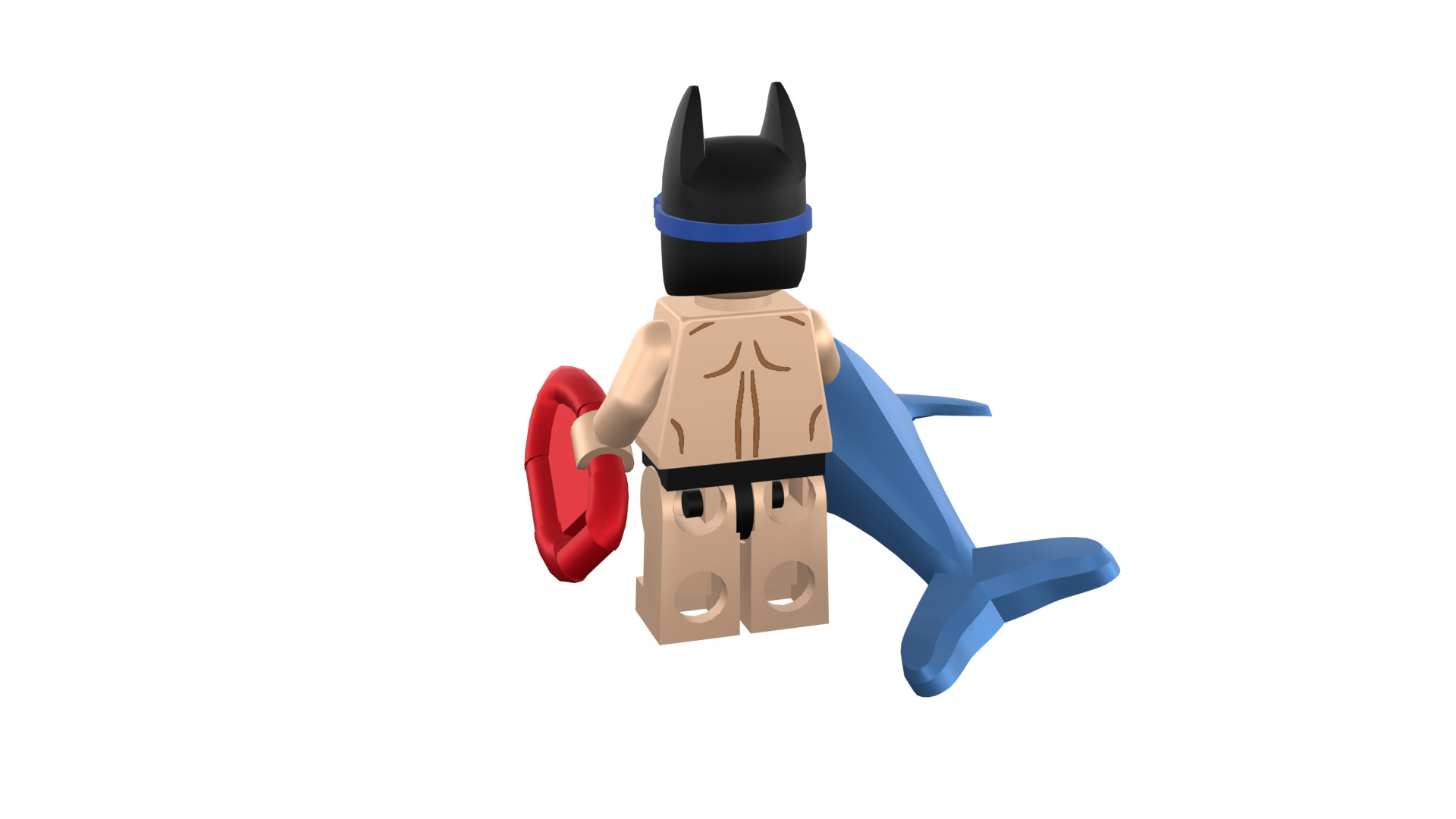 3D-print-Minifigure - 71020-6 Swimming Pool Batman 3D print model_32