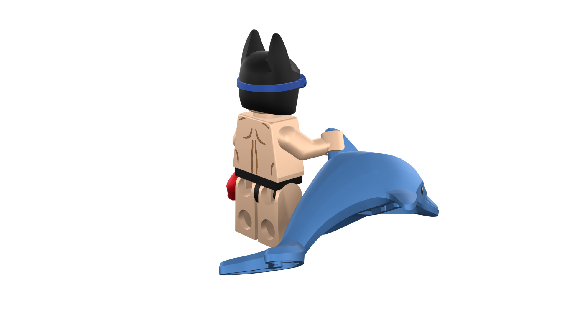 3D-print-Minifigure - 71020-6 Swimming Pool Batman 3D print model_24