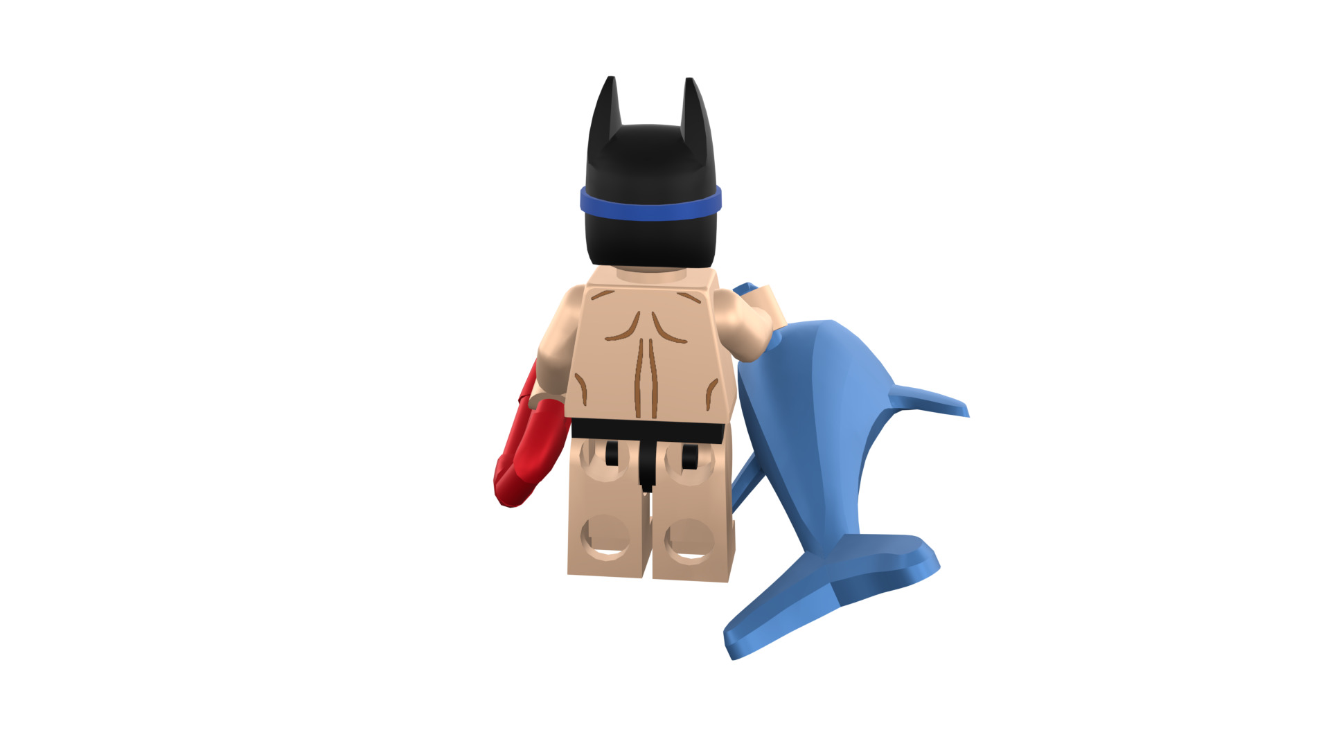 3D-print-Minifigure - 71020-6 Swimming Pool Batman 3D print model_29