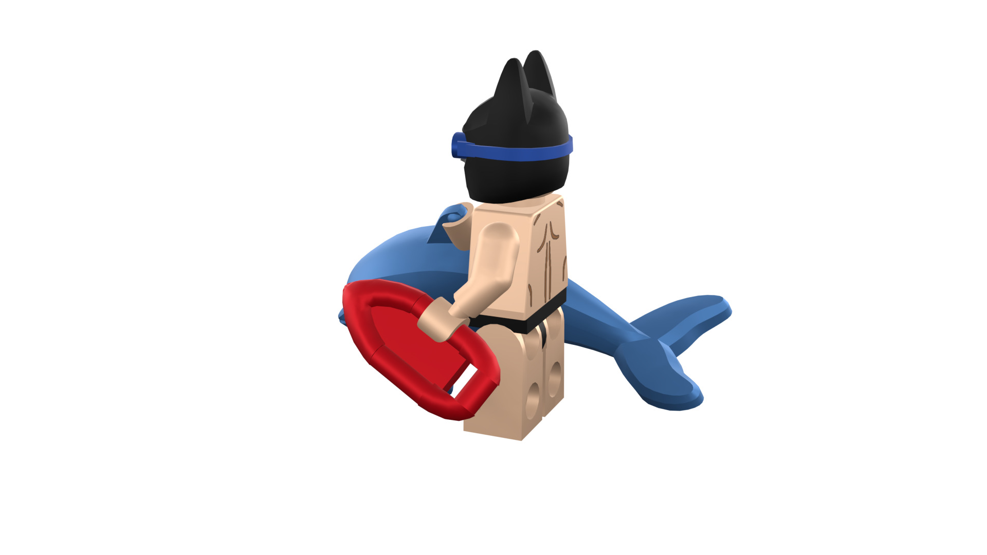 3D-print-Minifigure - 71020-6 Swimming Pool Batman 3D print model_38