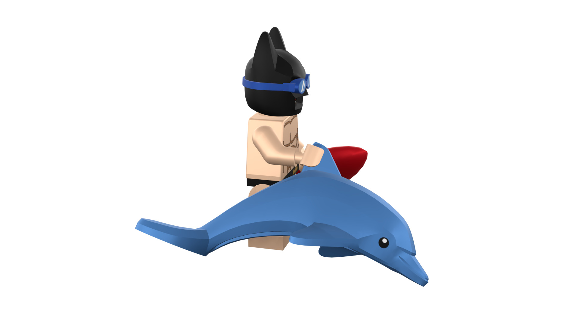 3D-print-Minifigure - 71020-6 Swimming Pool Batman 3D print model_17