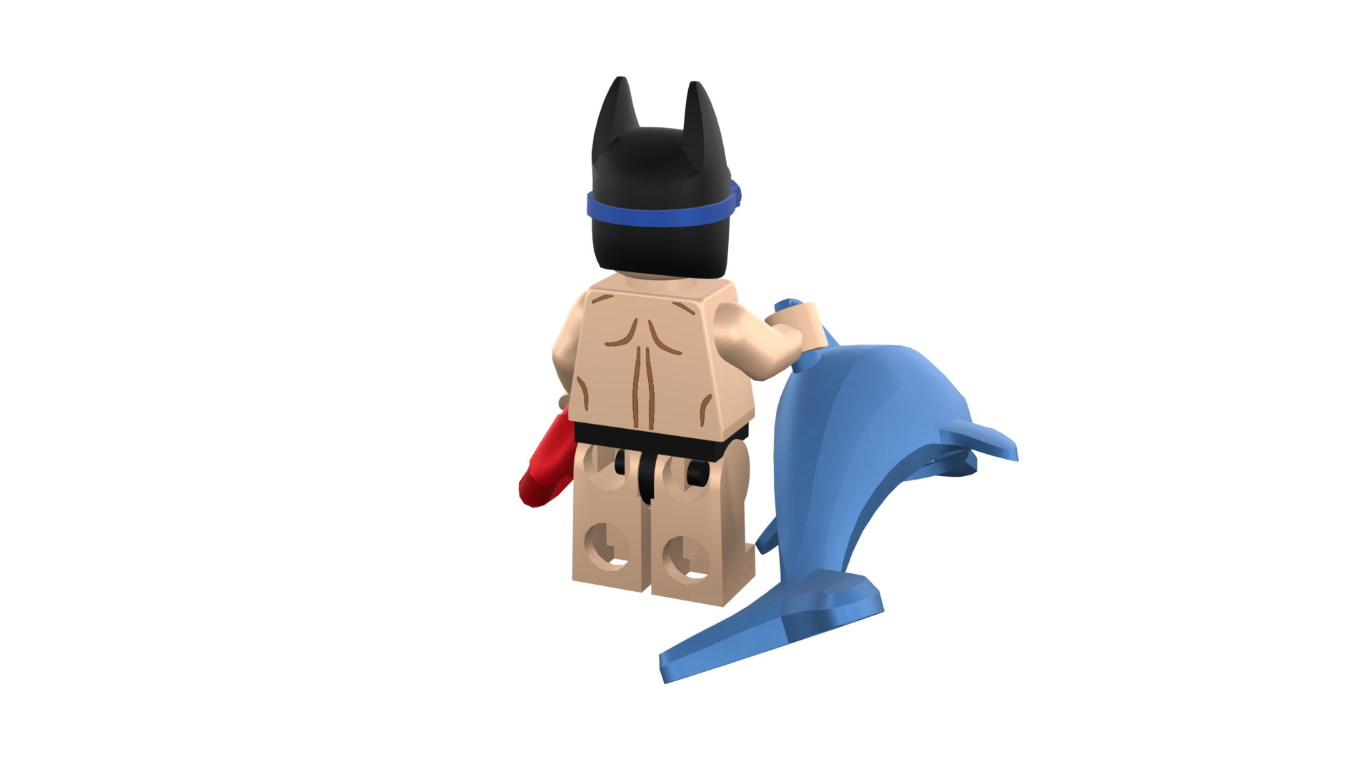 3D-print-Minifigure - 71020-6 Swimming Pool Batman 3D print model_27