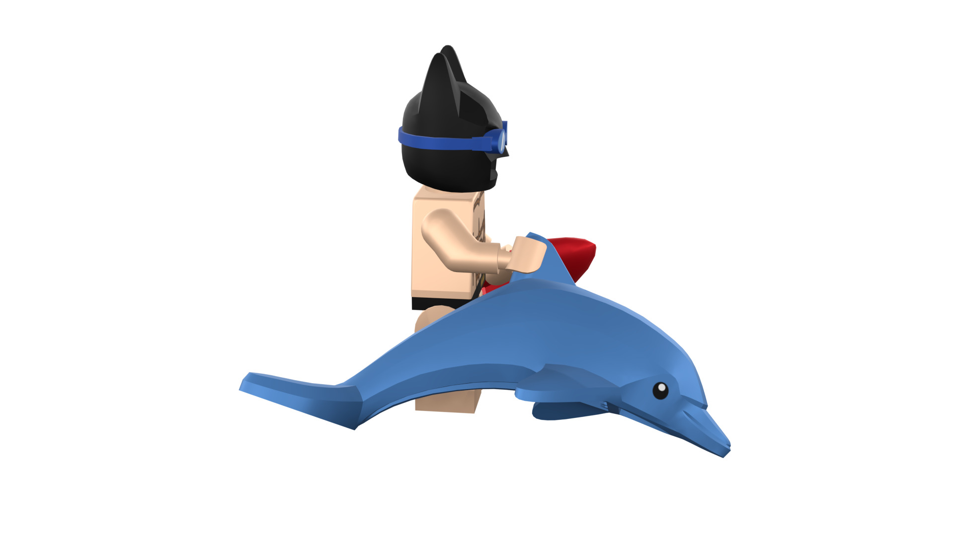 3D-print-Minifigure - 71020-6 Swimming Pool Batman 3D print model_18