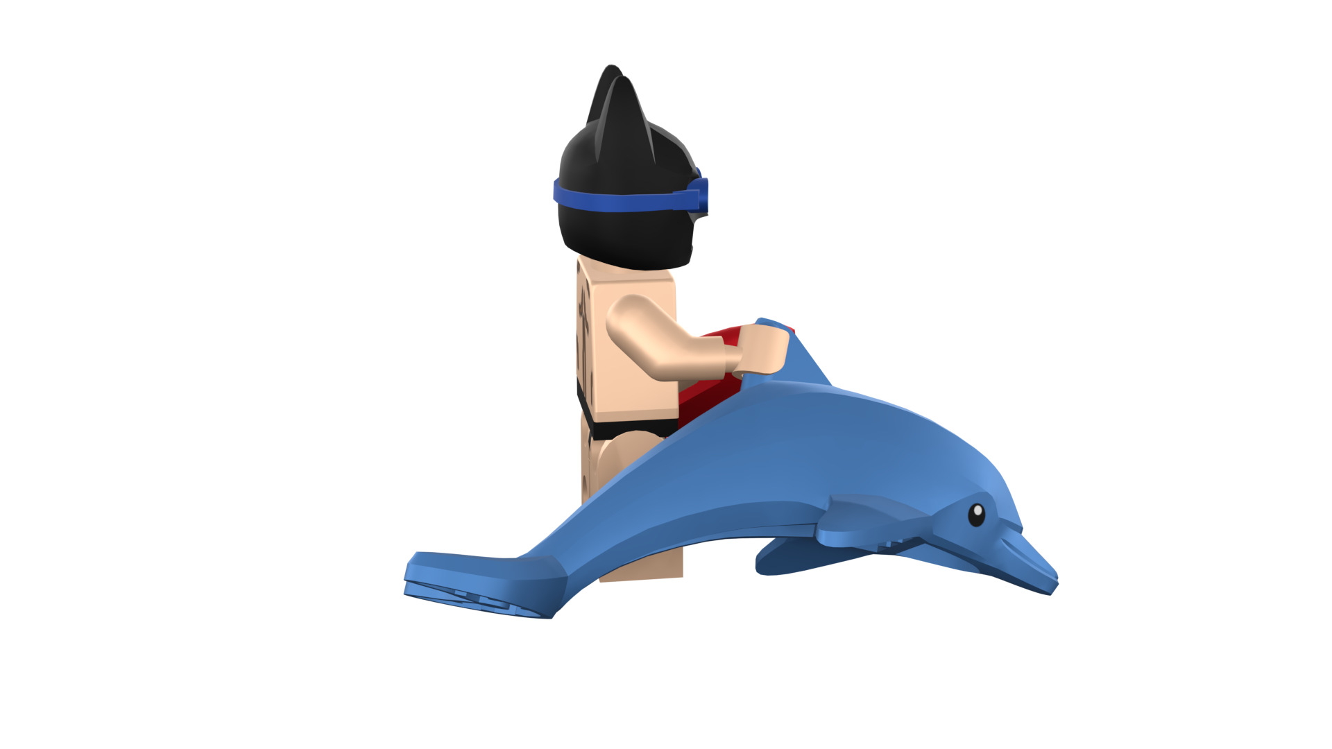 3D-print-Minifigure - 71020-6 Swimming Pool Batman 3D print model_20