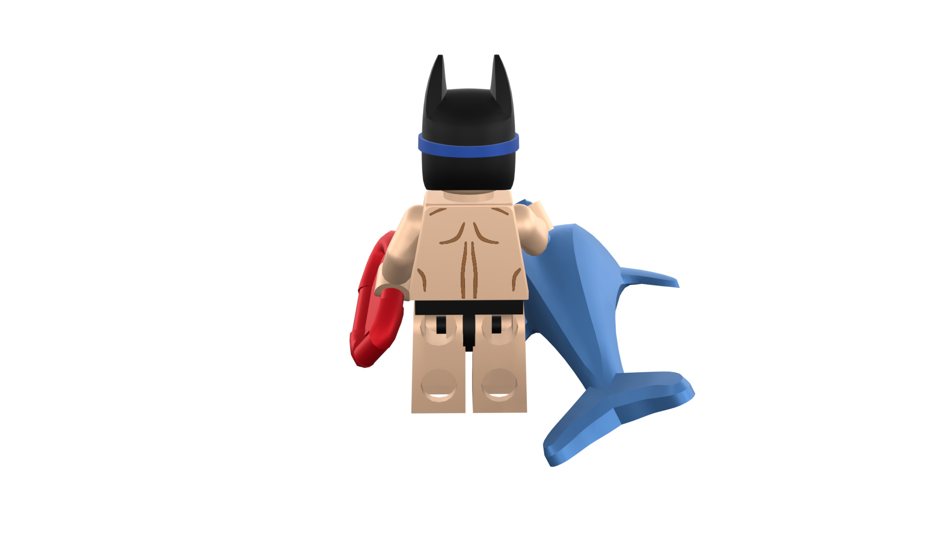 3D-print-Minifigure - 71020-6 Swimming Pool Batman 3D print model_30