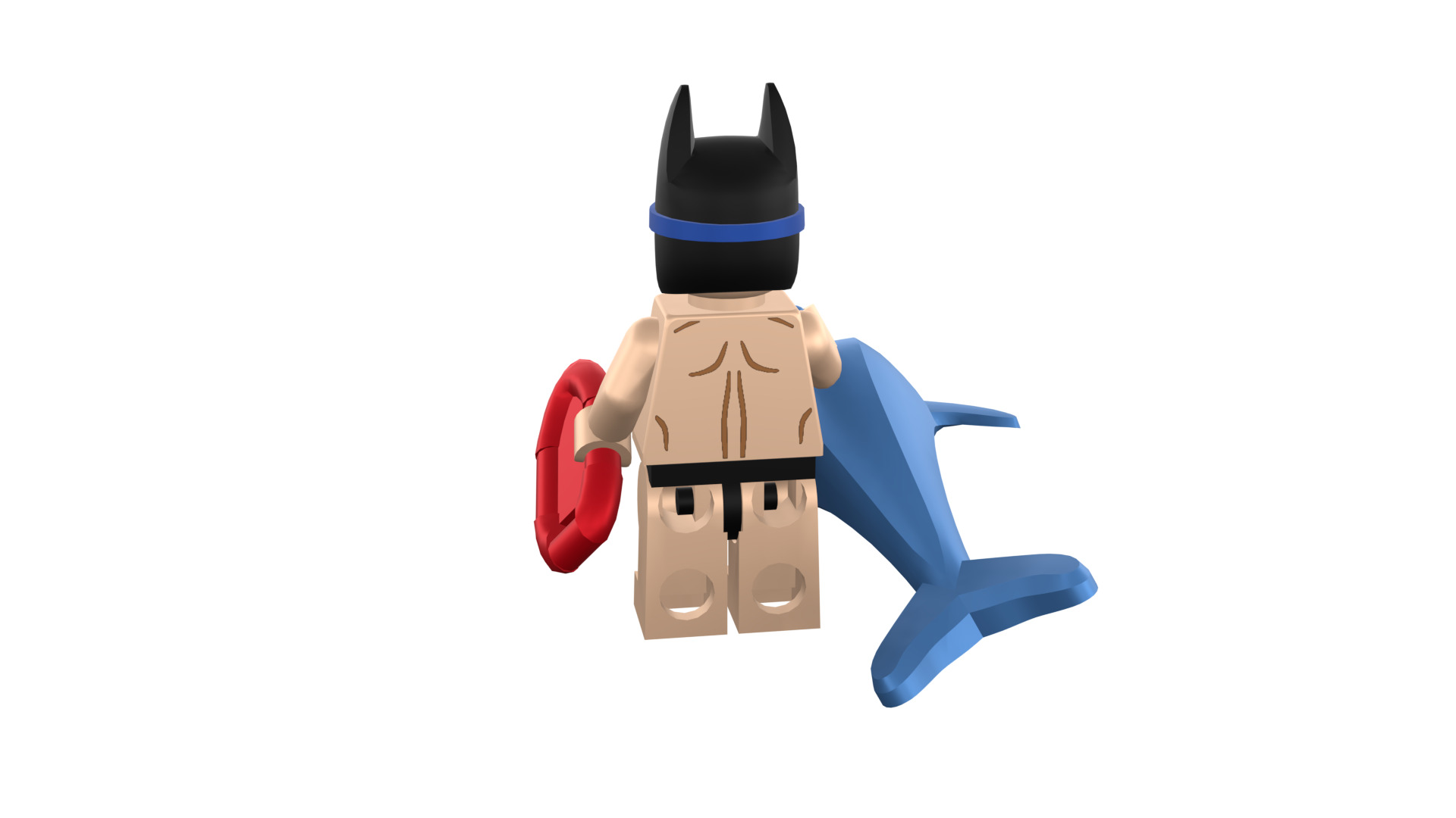 3D-print-Minifigure - 71020-6 Swimming Pool Batman 3D print model_31