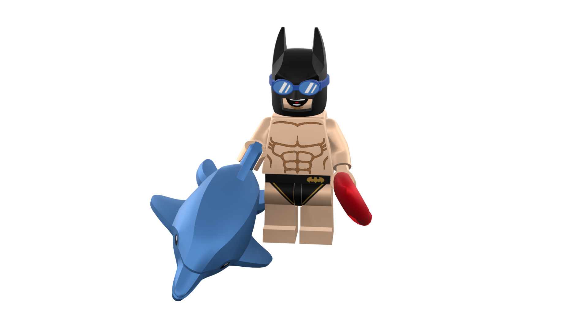3D-print-Minifigure - 71020-6 Swimming Pool Batman 3D print model_51
