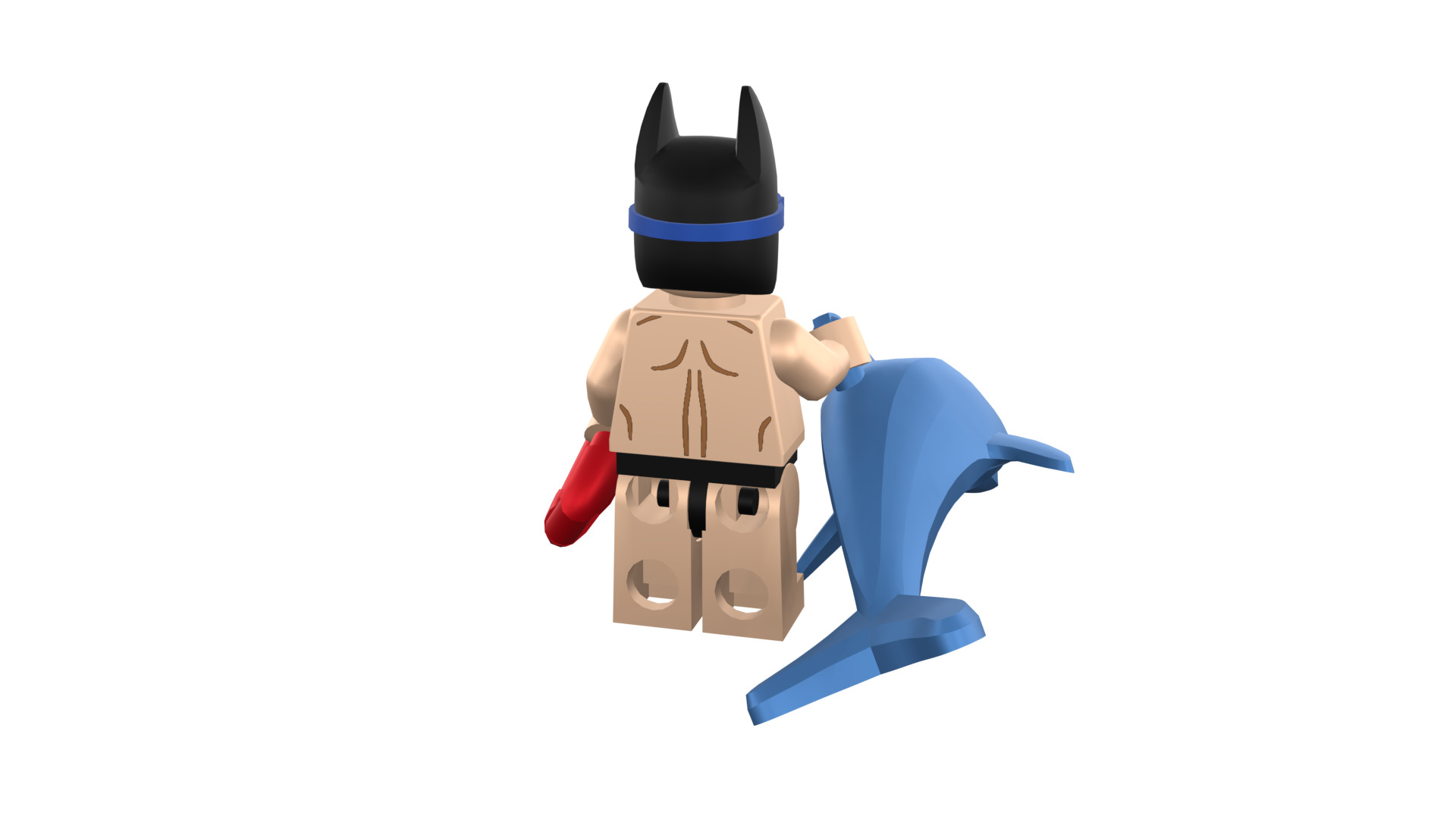 3D-print-Minifigure - 71020-6 Swimming Pool Batman 3D print model_28