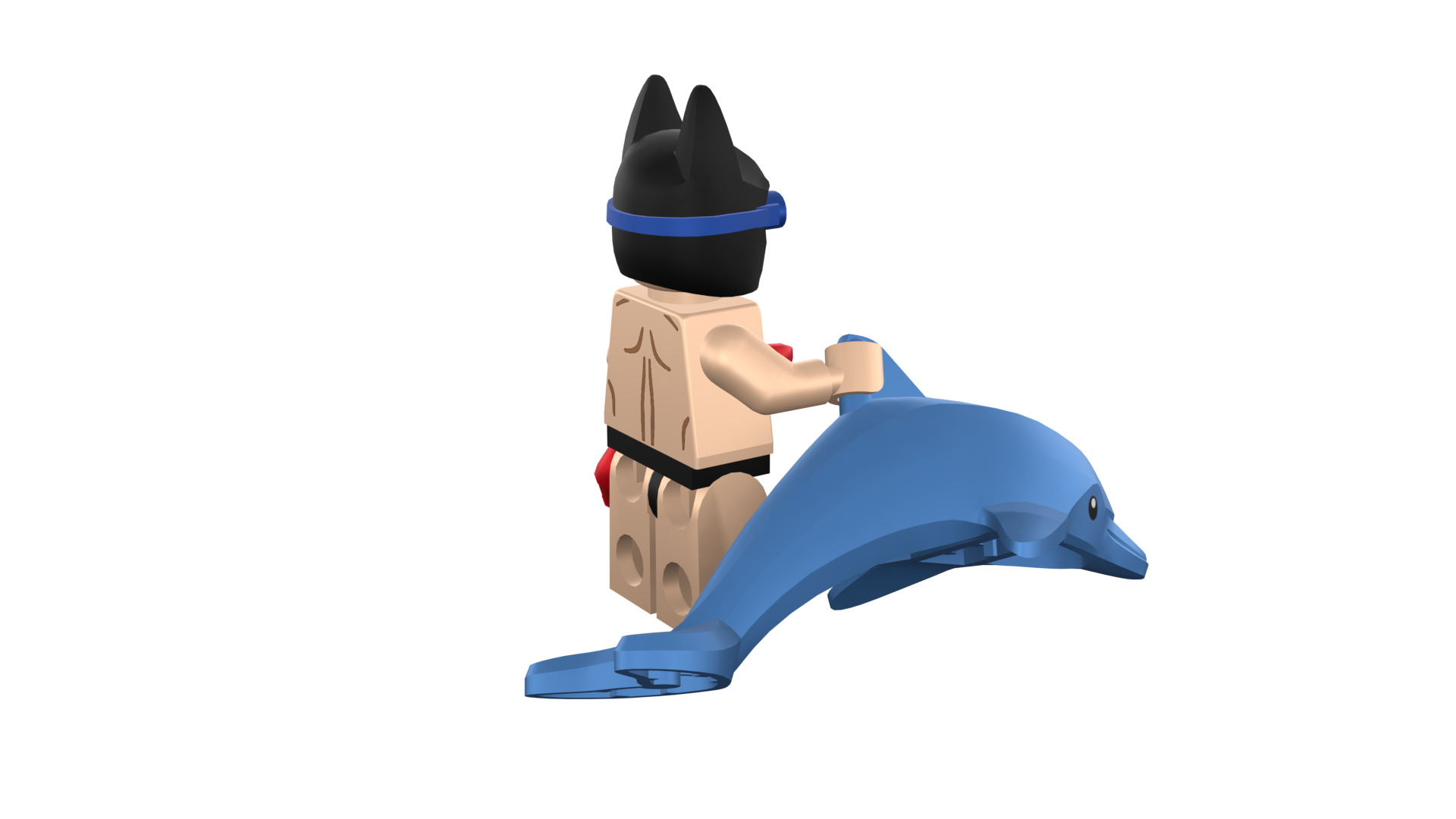 3D-print-Minifigure - 71020-6 Swimming Pool Batman 3D print model_23