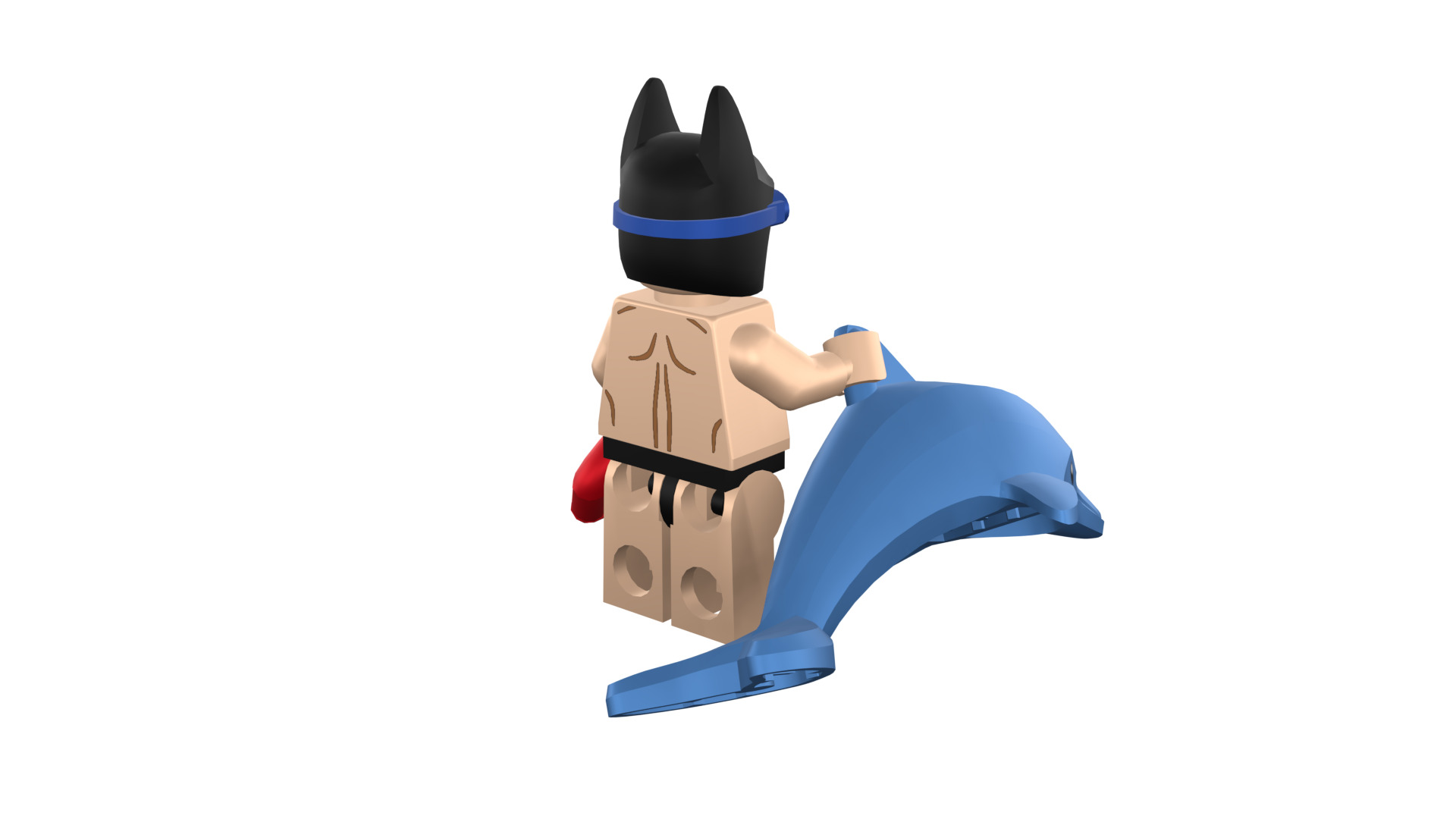 3D-print-Minifigure - 71020-6 Swimming Pool Batman 3D print model_25