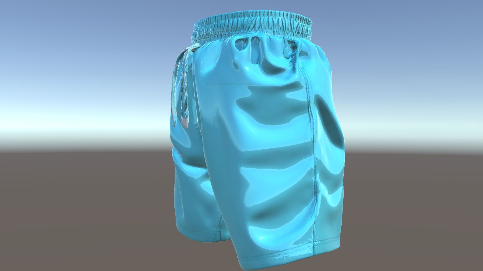 Casual Swim Shorts D Model Pack Low-poly 3D model_5