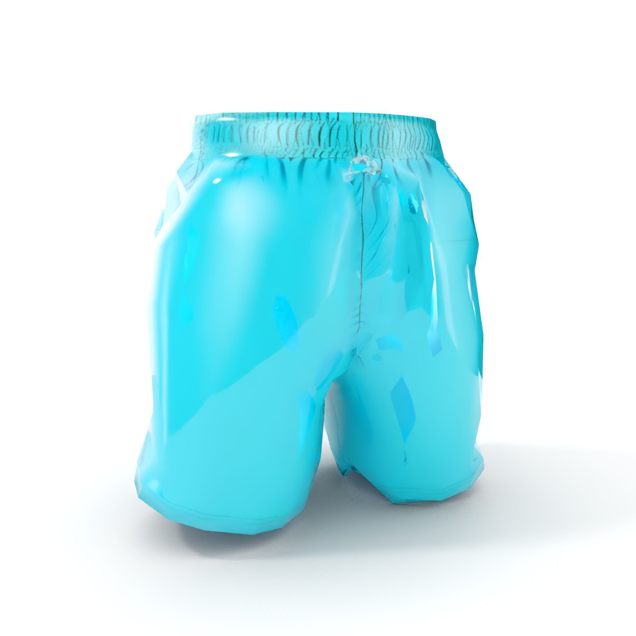 Casual Swim Shorts D Model Pack Low-poly 3D model_7