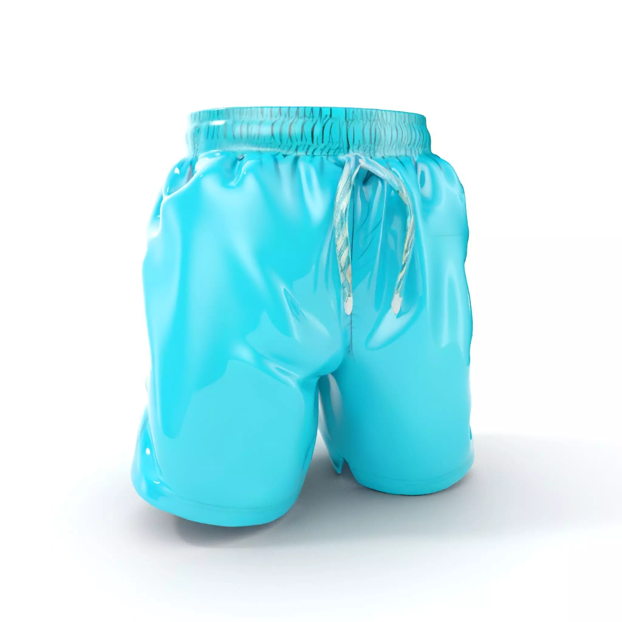 Casual Swim Shorts D Model Pack Low-poly 3D model_0