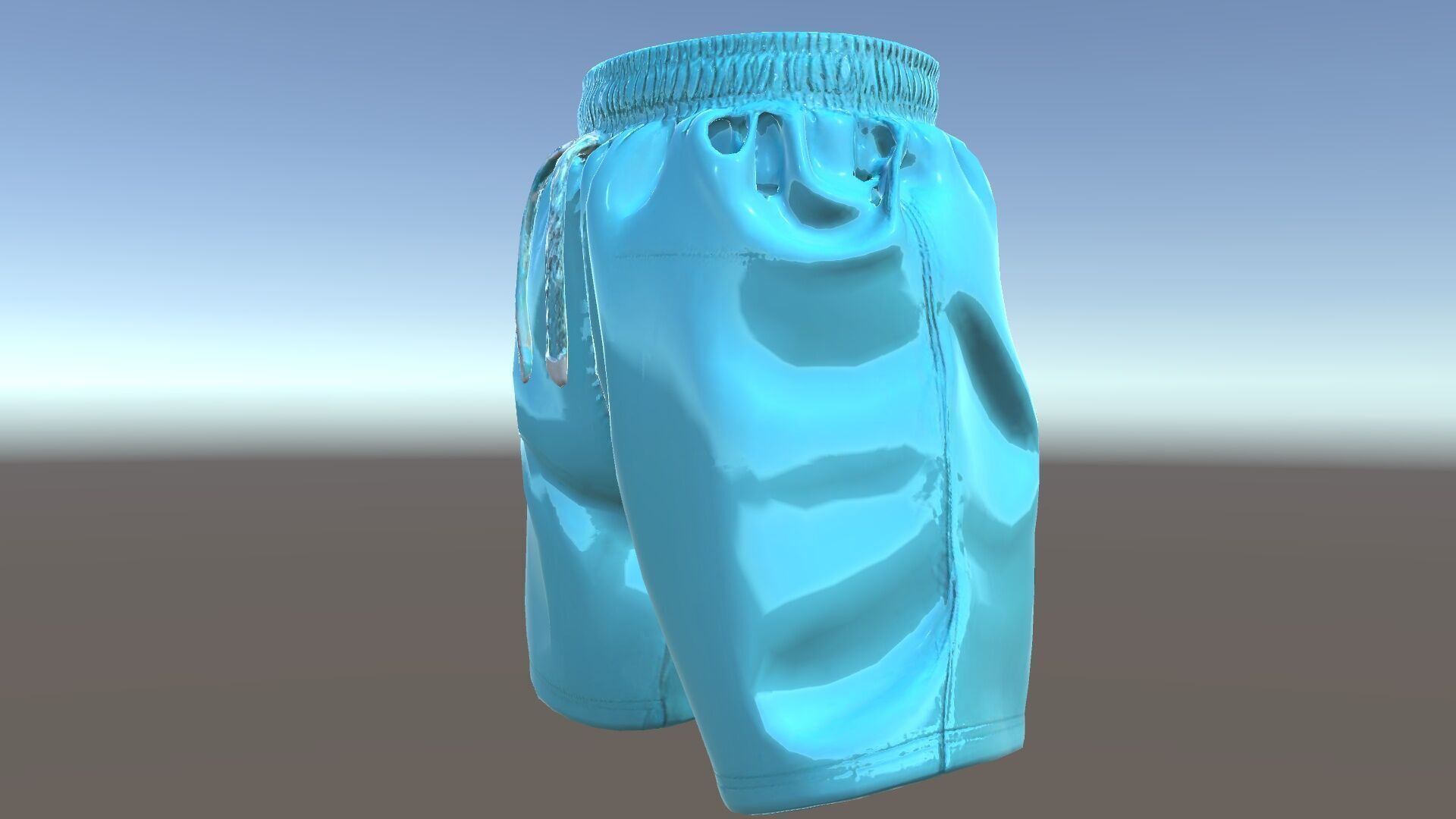 Casual Swim Shorts D Model Pack Low-poly 3D model_33