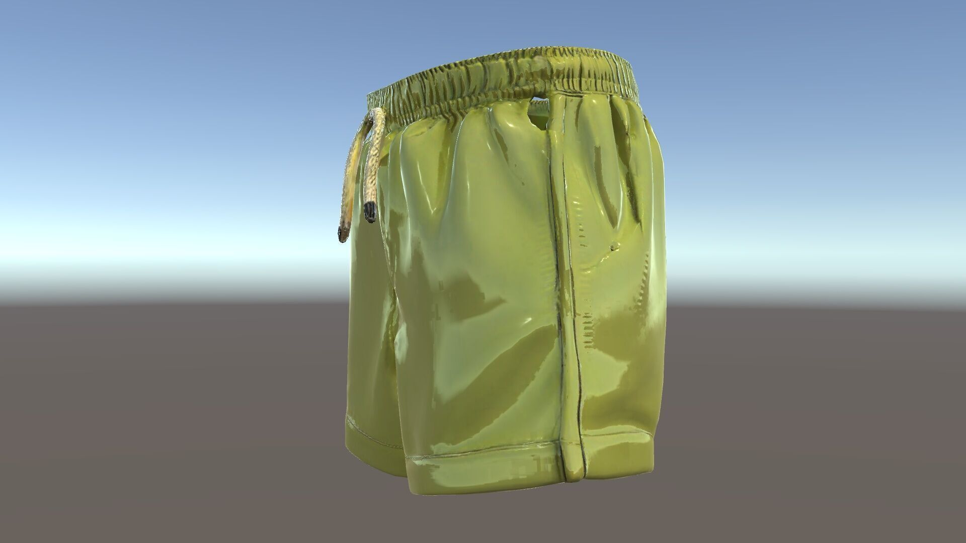 Casual Shorts Model Pack for D Clothing Low-poly 3D model_33