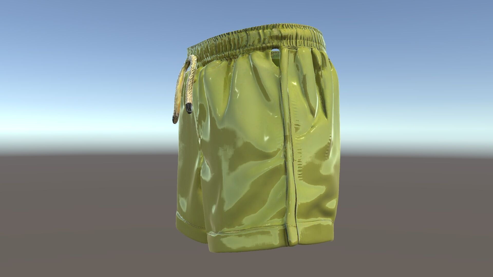 Casual Shorts Model Pack for D Clothing Low-poly 3D model_5