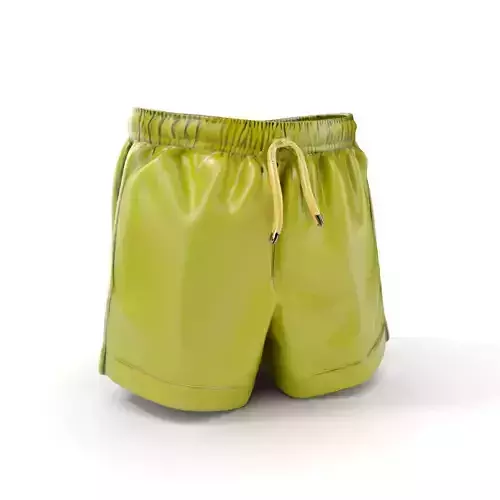 Casual Shorts Model Pack for D Clothing Low-poly 3D model