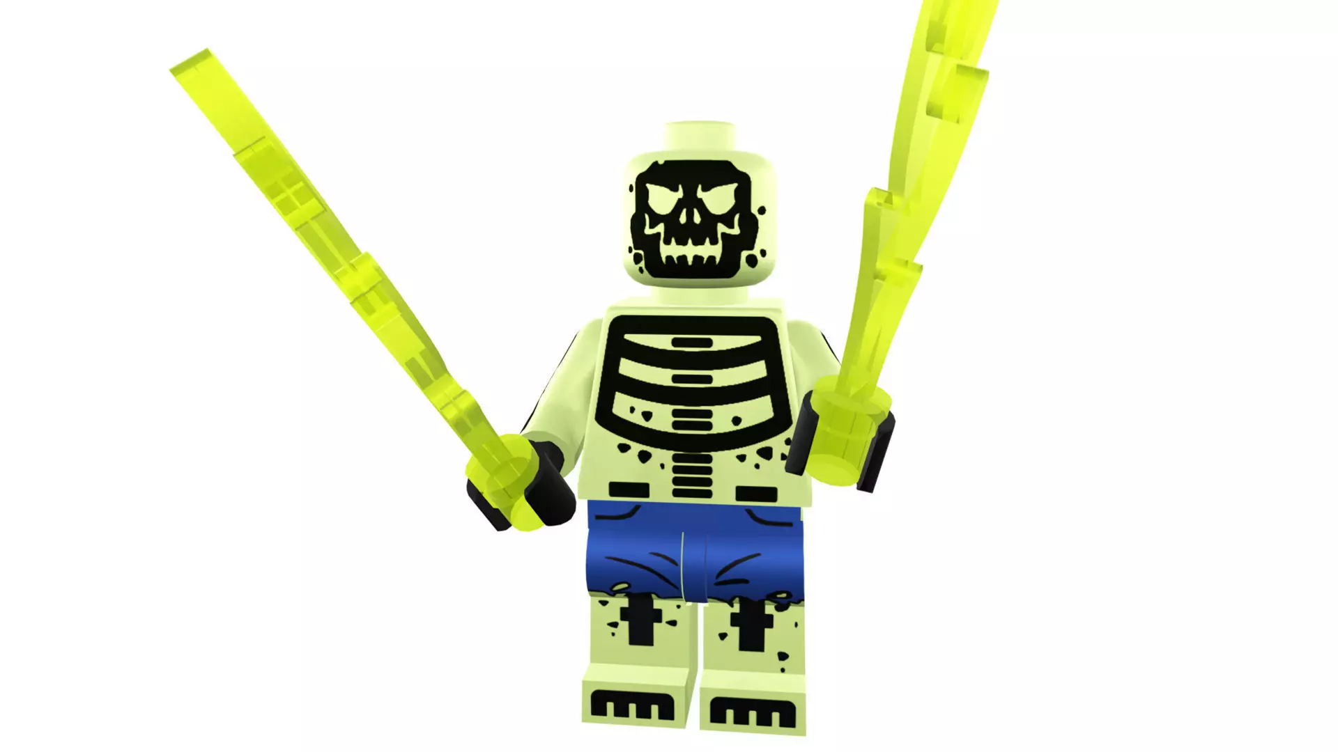 71020-18 Doctor Phosphorus Brick Minifigure - STL and UV Print 3D print model