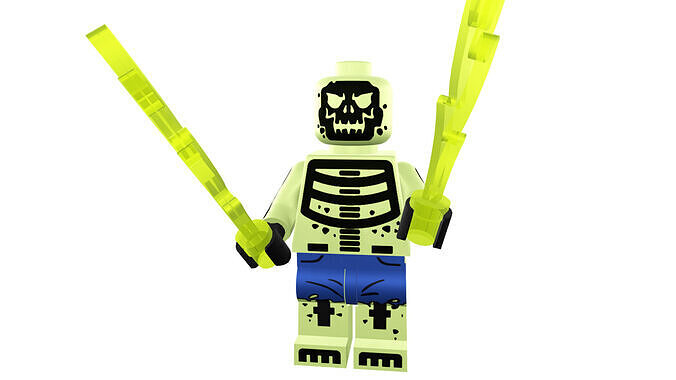 3D-print-Minifigure - 71020-18 Doctor Phosphorus 3D print model