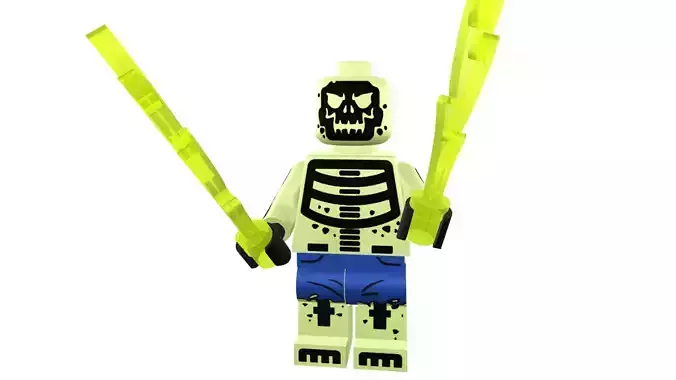 3D-print-Minifigure - 71020-18 Doctor Phosphorus 3D print model