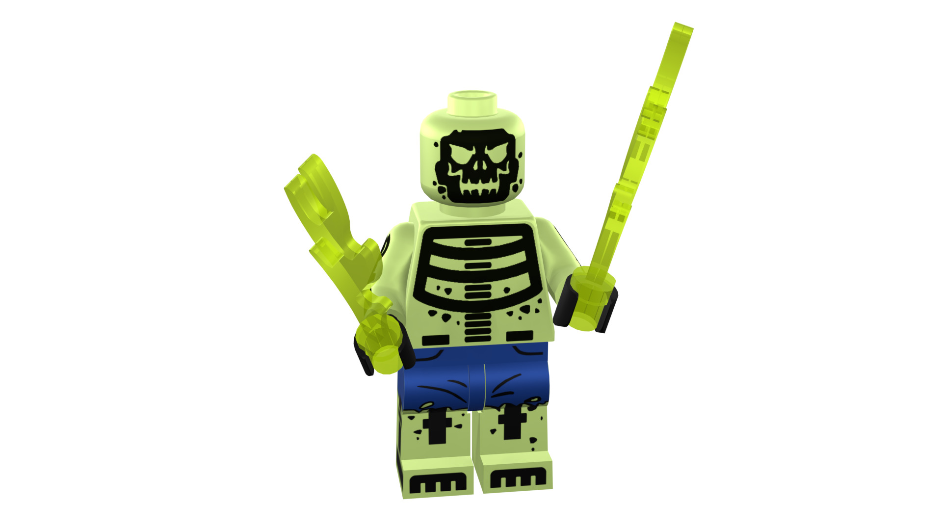 3D-print-Minifigure - 71020-18 Doctor Phosphorus 3D print model_9