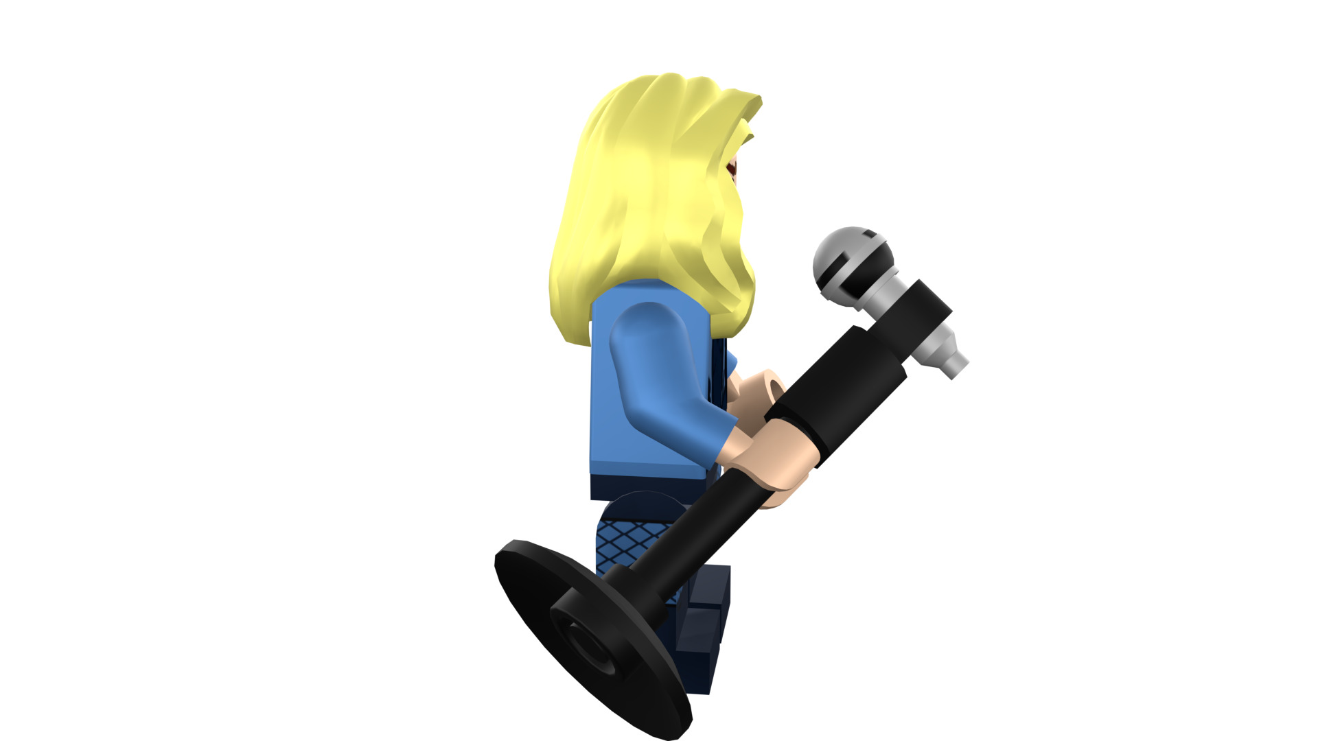 3D-print-Minifigure - 71020-19 Black Canary 3D print model_32