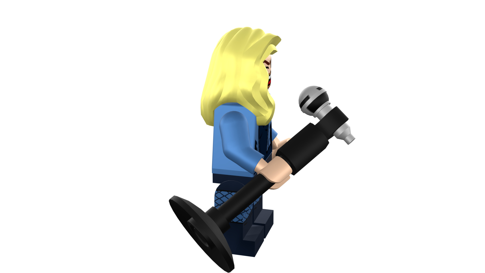 3D-print-Minifigure - 71020-19 Black Canary 3D print model_34