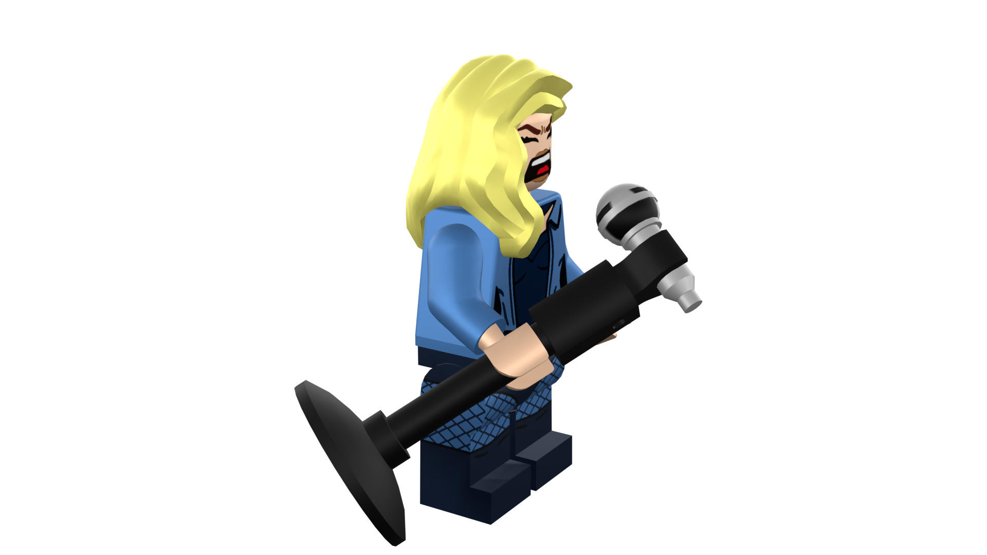 3D-print-Minifigure - 71020-19 Black Canary 3D print model_27