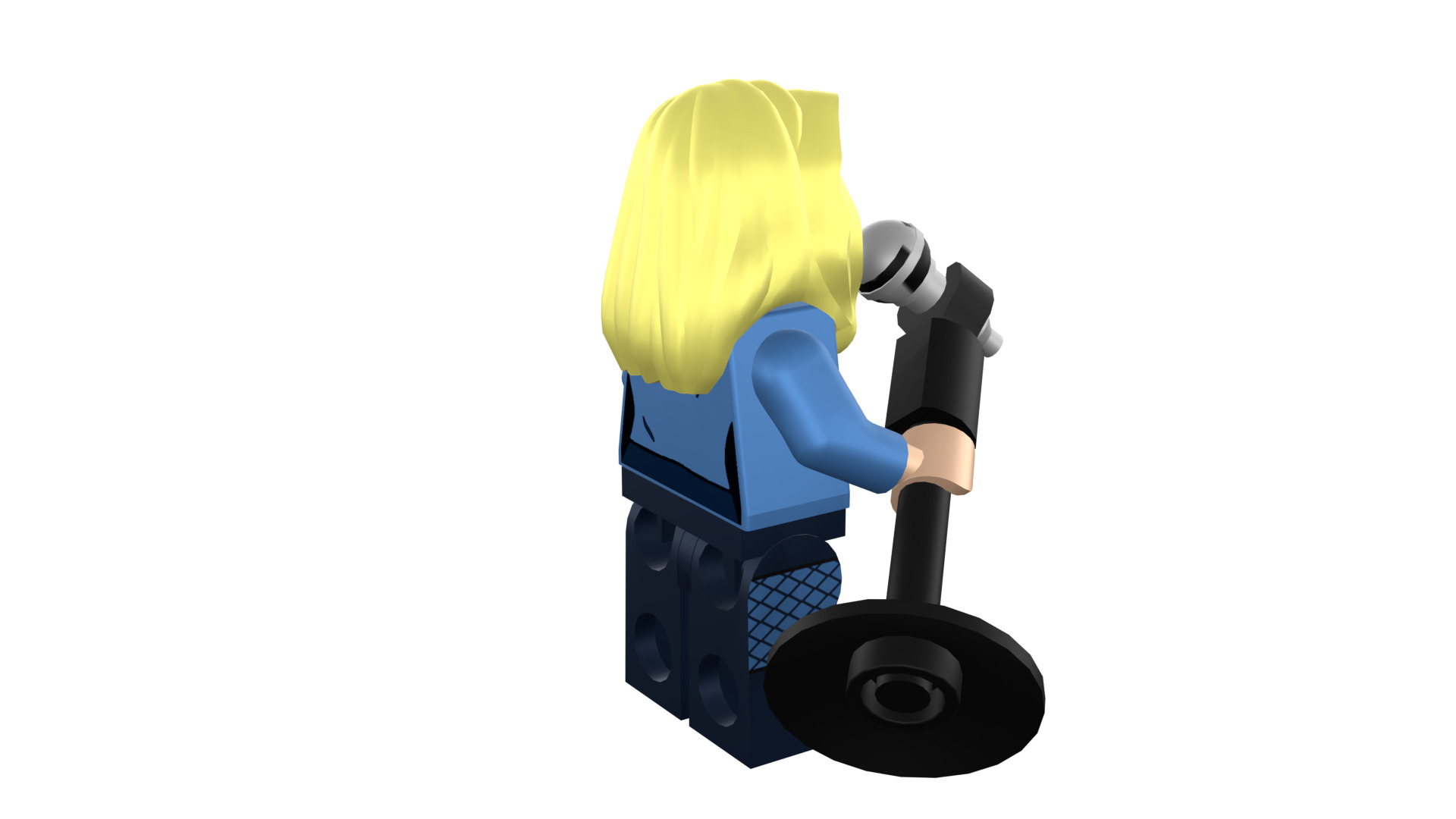 3D-print-Minifigure - 71020-19 Black Canary 3D print model_31