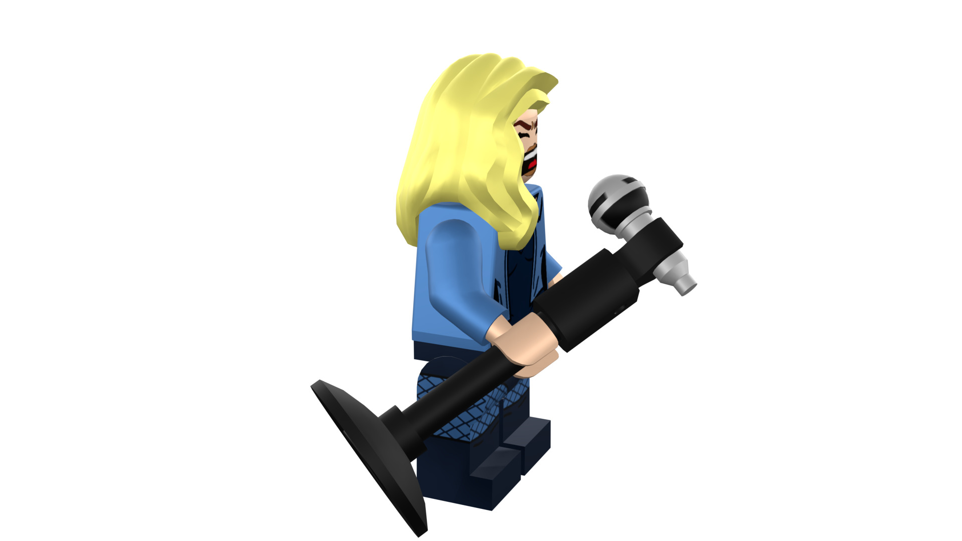 3D-print-Minifigure - 71020-19 Black Canary 3D print model_33