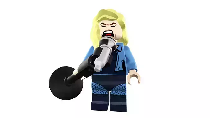 3D-print-Minifigure - 71020-19 Black Canary