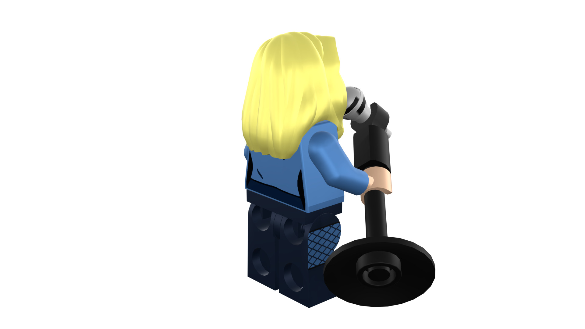 3D-print-Minifigure - 71020-19 Black Canary 3D print model_47