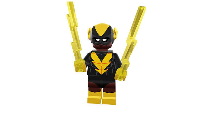 3D-print-Minifigure - 71020-20 Black Vulcan 3D print model