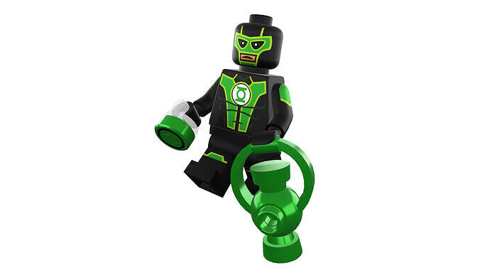 3D-print-Minifigure - 71026-8 Green-Lantern 3D print model