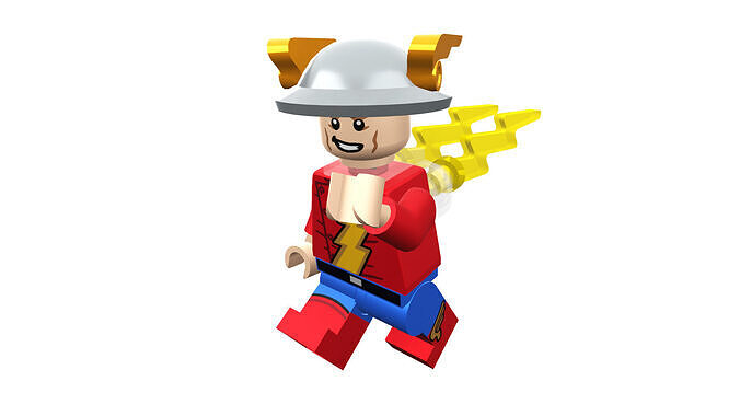 3D-print-Minifigure - 71026-15 Flash 3D print model