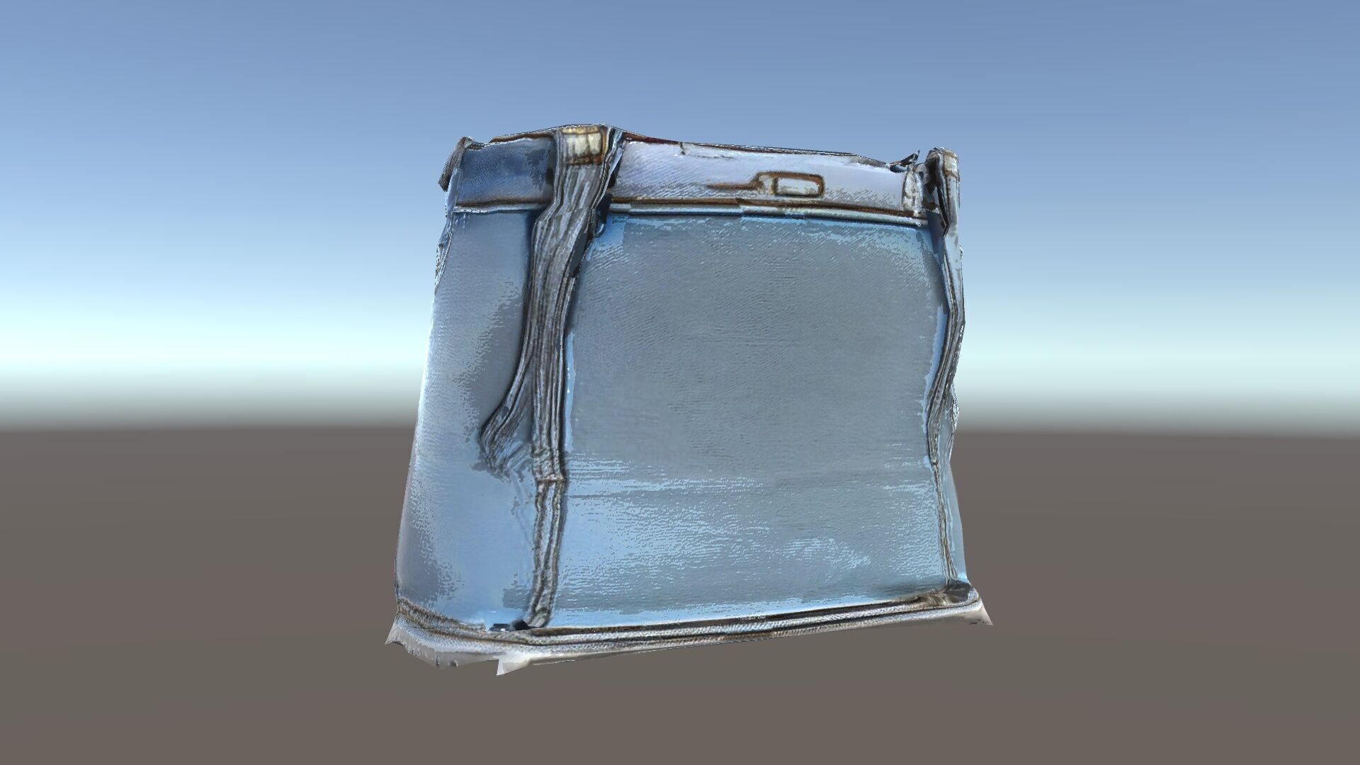 Denim Skirt D Model Pack Low-poly 3D model_35