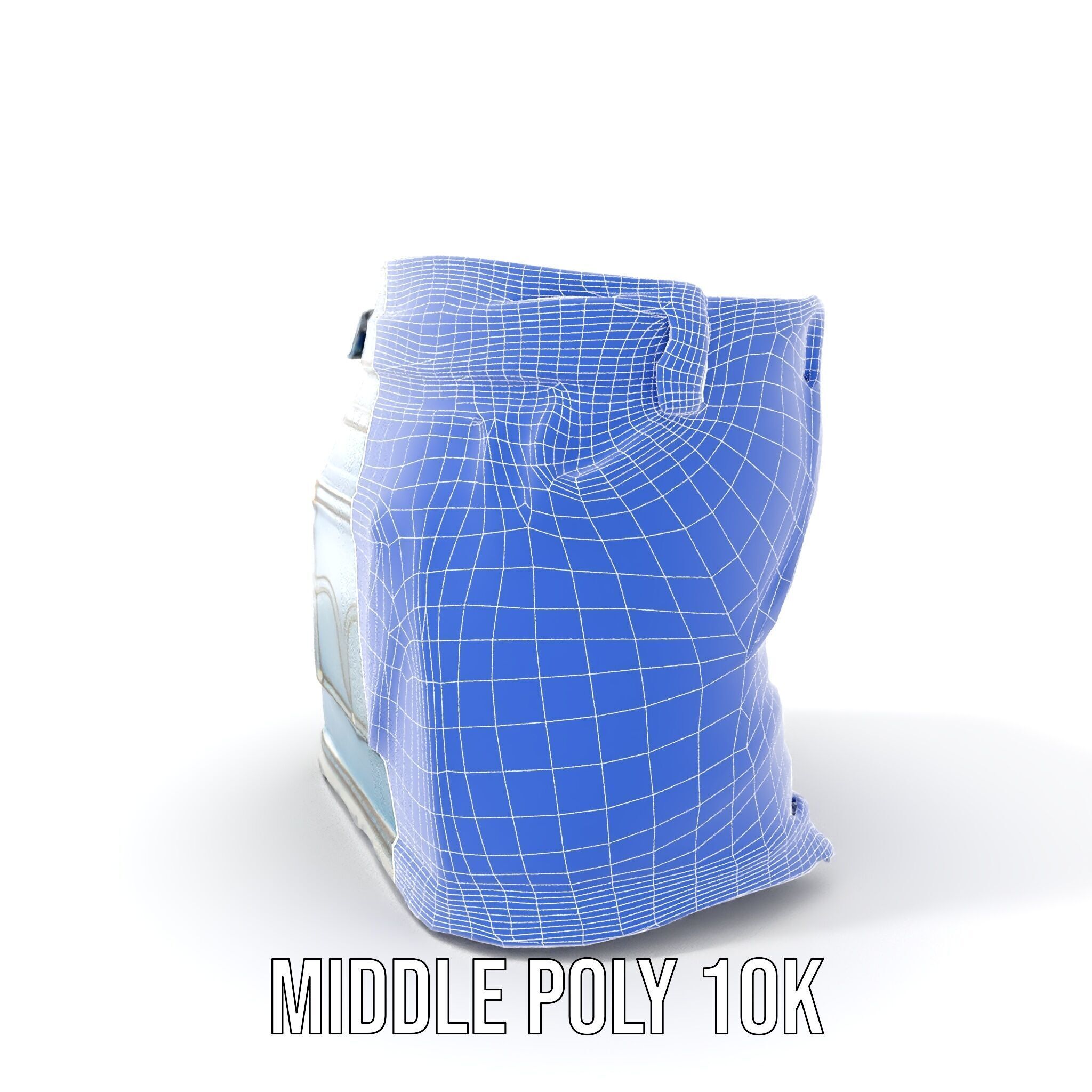 Denim Skirt D Model Pack Low-poly 3D model_23