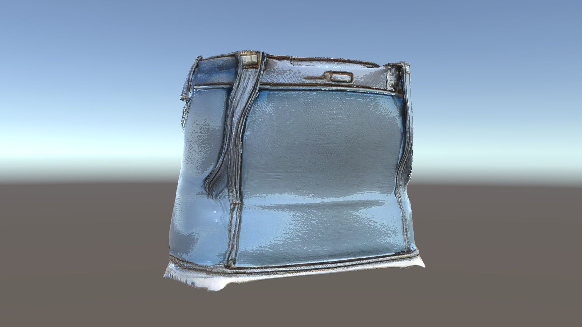 Denim Skirt D Model Pack Low-poly 3D model_34