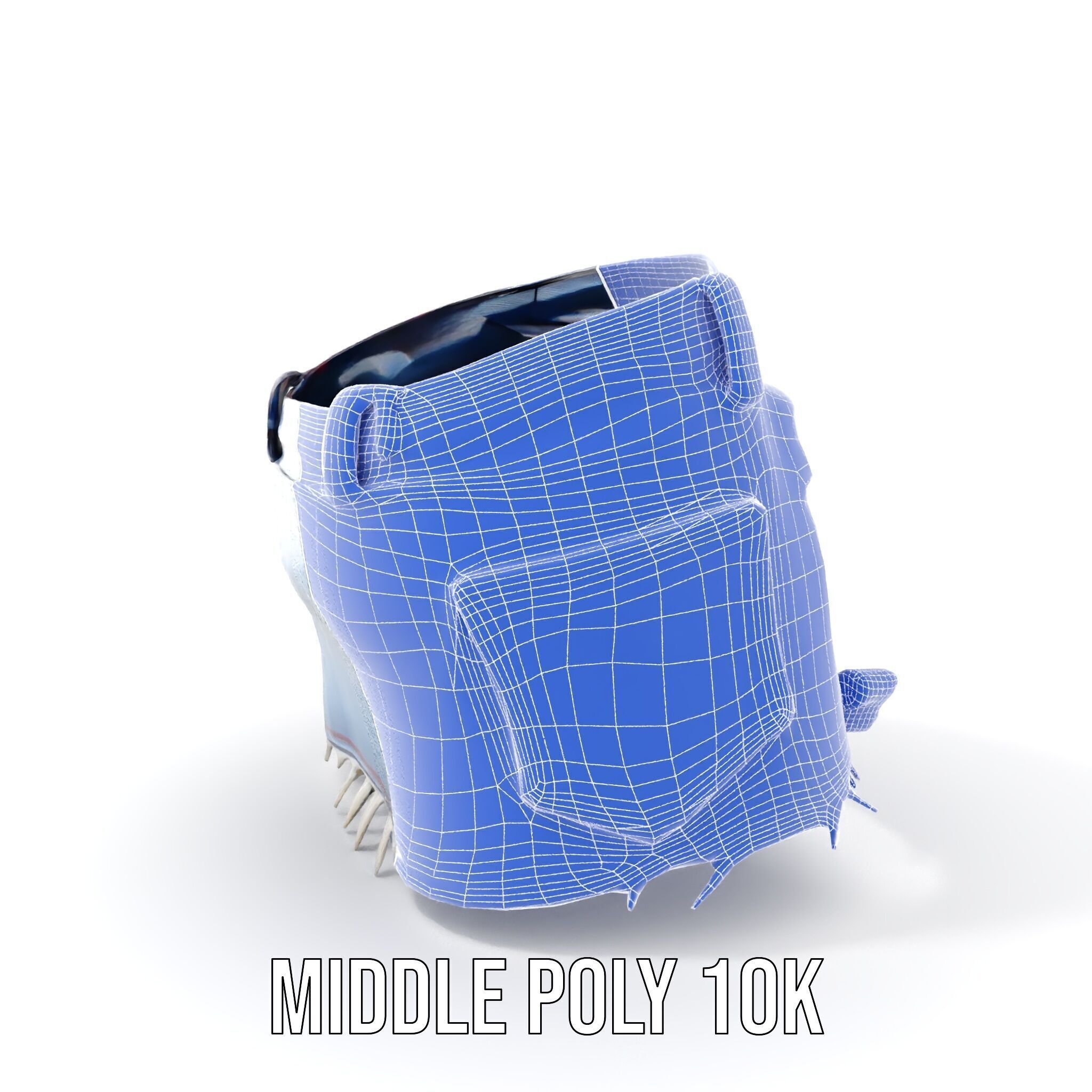 Stylish Denim Skirt Model Pack with Detailed Textures Low-poly 3D model_20