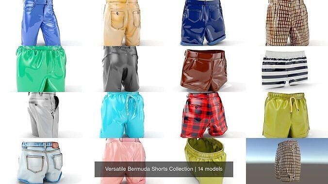 Versatile Bermuda Shorts Collection 