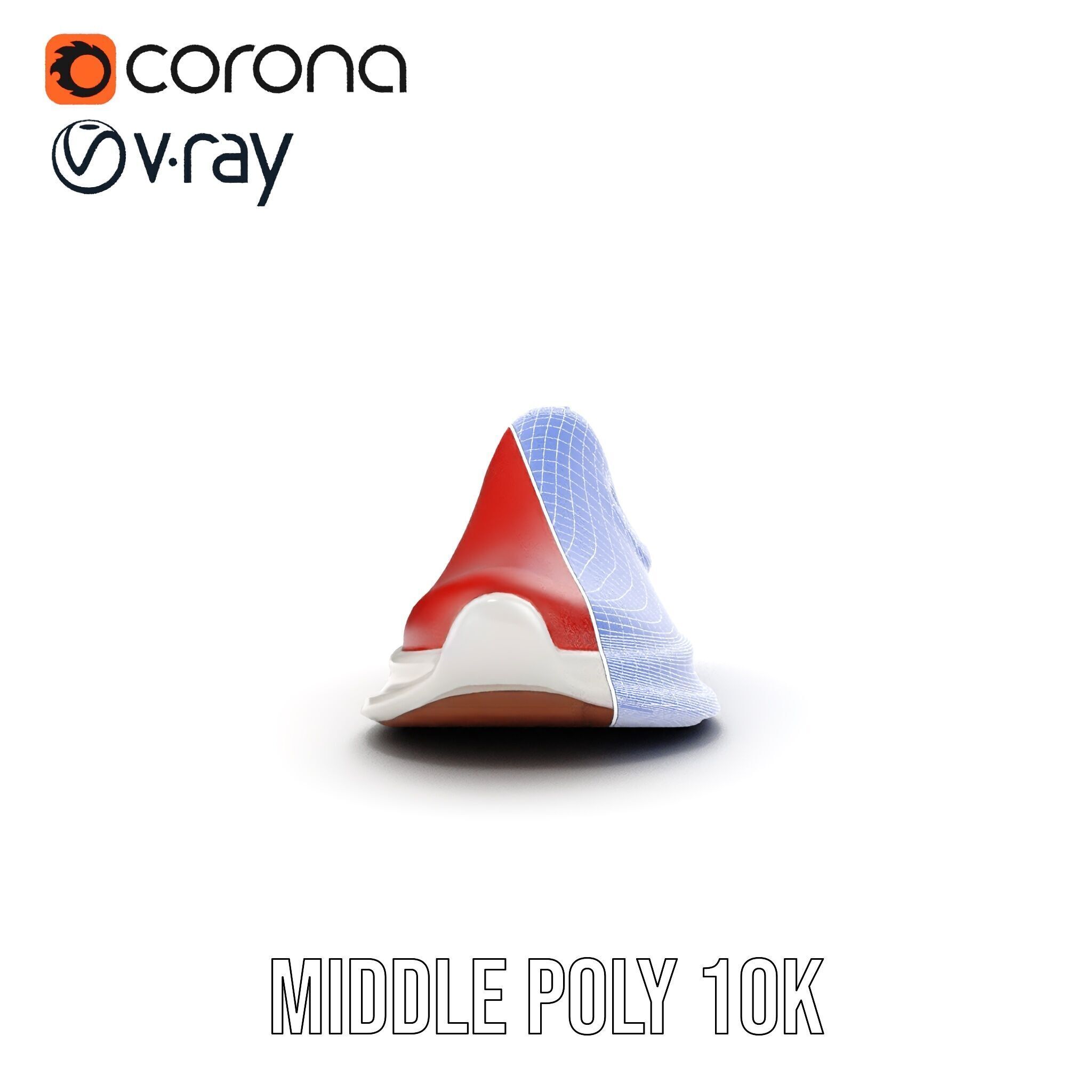 Casual SlipOn Sneaker D Model Pack Low-poly 3D model_28