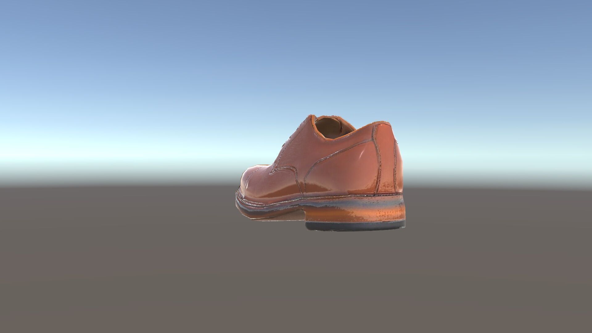 Leather Oxford Shoe D Model Pack Low-poly 3D model_34